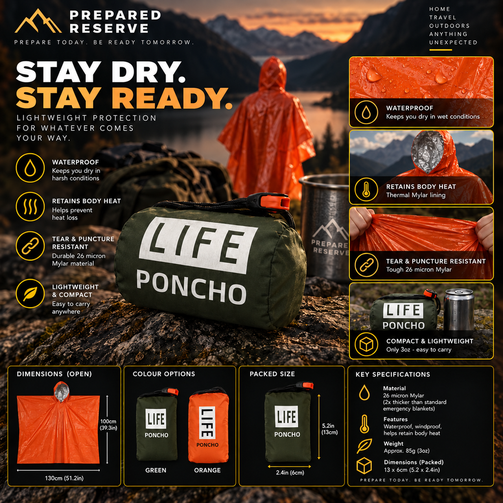 PR - Emergency Life Poncho
