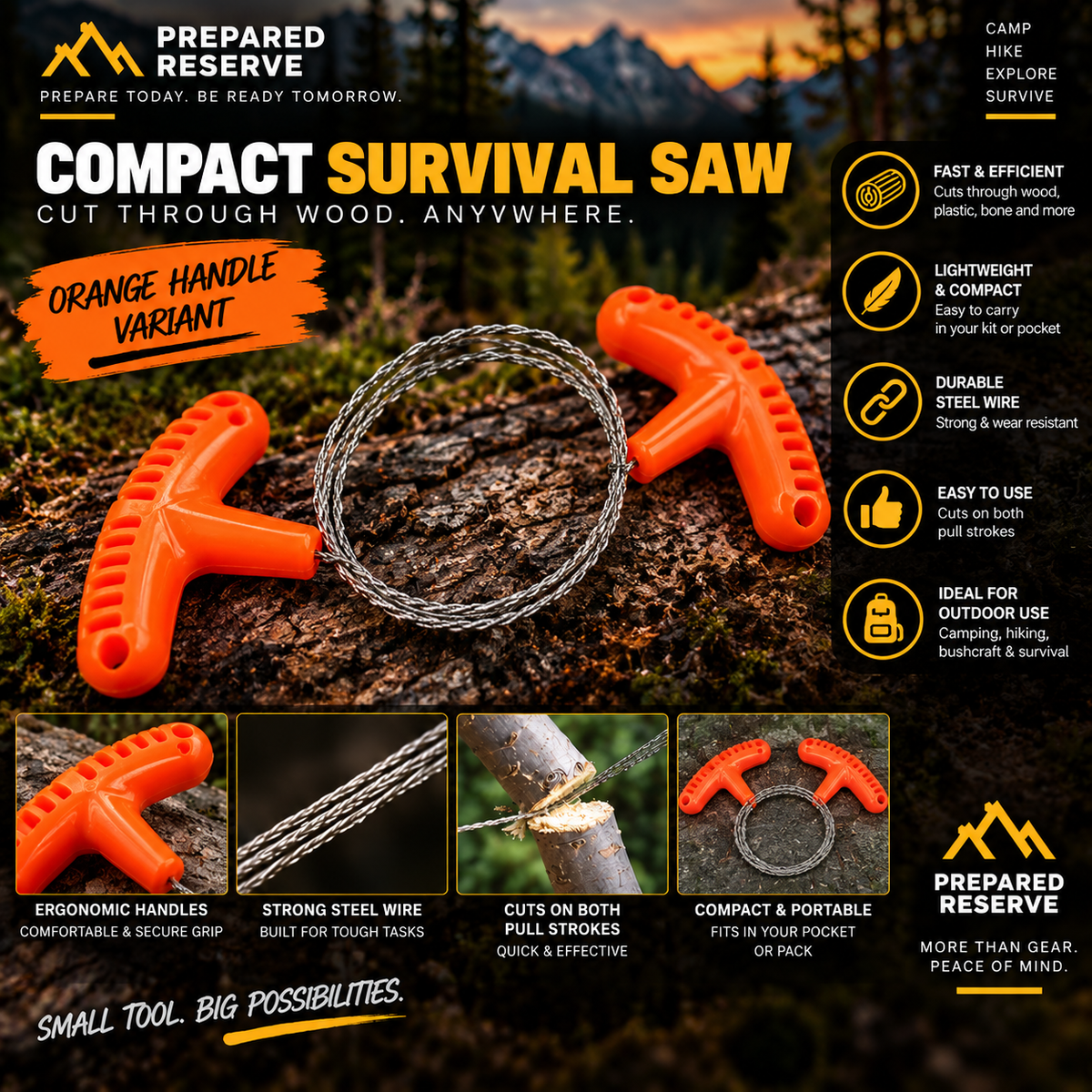 PR - Compact Survival Wire Saw