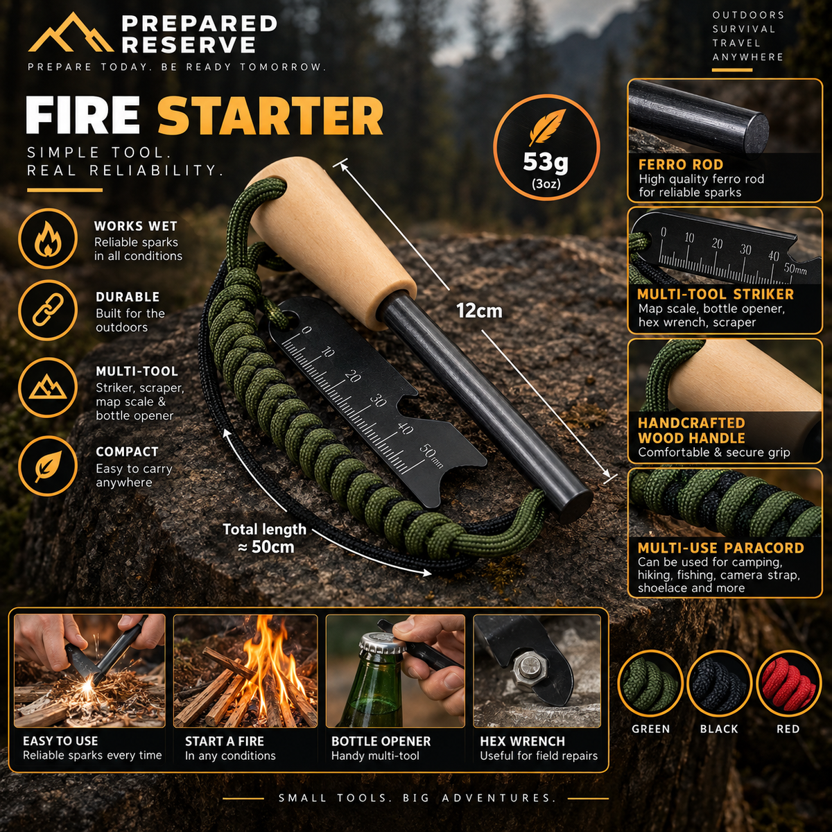 PR - Ferrous FireStarter