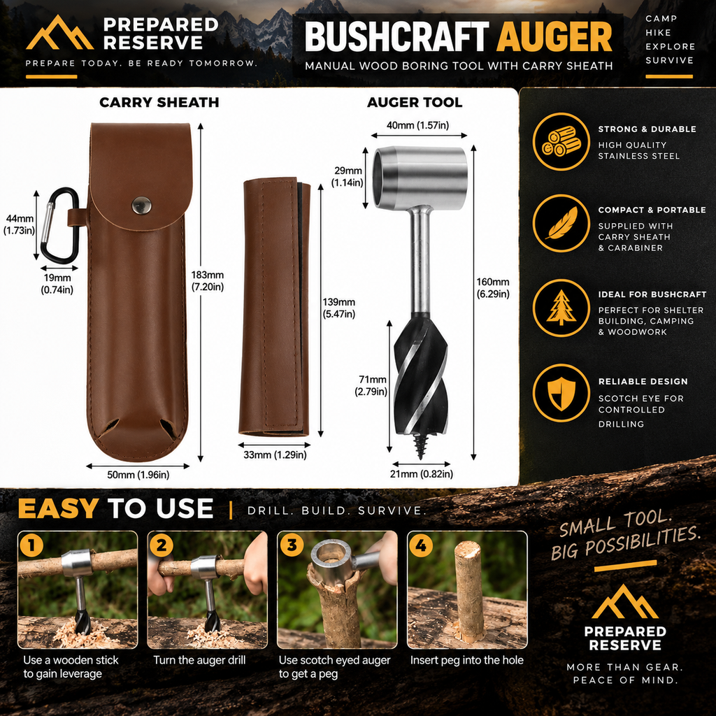 PR - BushCraft Auger