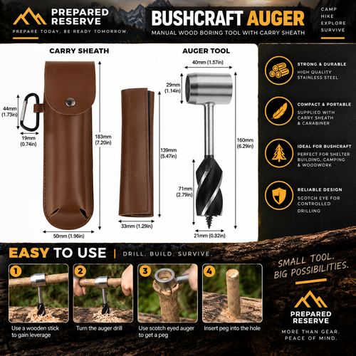 PR - BushCraft Auger